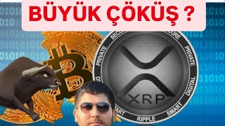 🔥BÜYÜK ÇÖKÜŞ BTC XRP #bitcoin #kripto 
