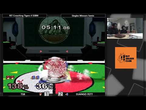 RIT Crouching Tigers 4 - Winners Semis - TSB (Marth) vs DJANGO FETT (Falco)