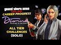 GTA Online Career Progress Casino Story Missions All Tier Challenges Solo