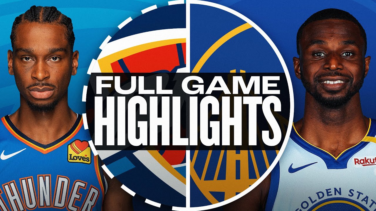THUNDER at WARRIORS | FULL GAME HIGHLIGHTS | January 29, 2025 (edited)