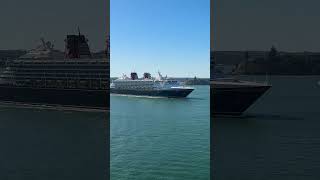 Sailing past #disneywonder in Auckland