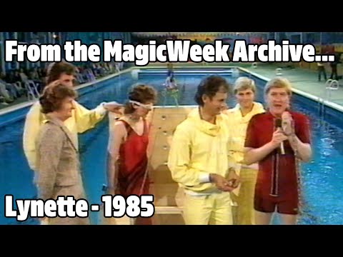 An underwater escape on Noel Edmonds' The Late Late Breakfast Show - 1985