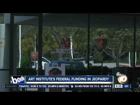 Art institute's federal funding in jeopardy
