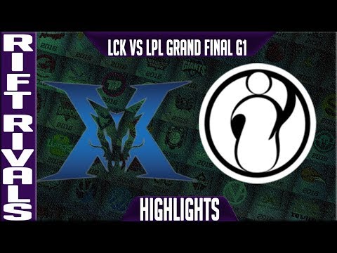 KZ vs IG Highlights Game 1 | Rift Rivals 2019 Final Bo5 LCK vs LPL | King-Zone vs Invictus Gaming