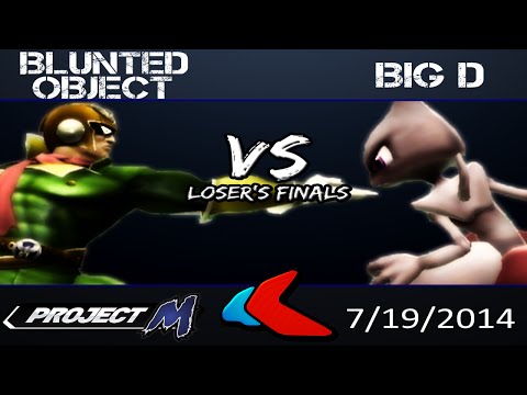 P4K 8 - P4K Blunted Object vs P4K Big D - Loser's Finals - Project M