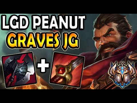 Peanut Graves JUNGLE vs Lillia - Patch 10.16 Korea Ranked ✔️