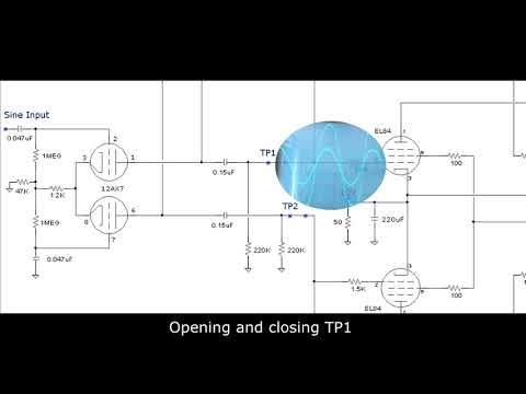 VOX AC30 '61 Model Phase Inverter and Output Stage Tests