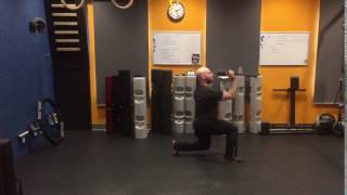 Clubbell - Pendulum to Lunging Barrel Catch