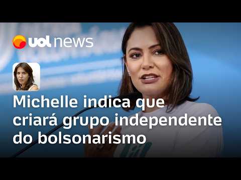 Michelle está indicando que criará grupo político independente do Bolsonarismo raiz | Thais Bilenky