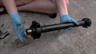 Volvo 740: Center Support Bearing Installation DIY