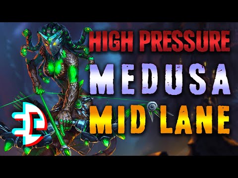 TOP 3 BEST MID HUNTER - MASTERS RANKED CONQUEST - MEDUSA MID LANE - SEASON 7 SMITE - 2K RESOLUTION