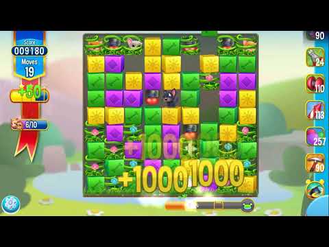 Pet Rescue Saga Level 6528 - NO BOOSTERS | SKILLGAMING ✔️