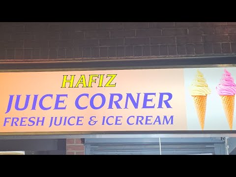 FAMOUS 🍦🍨 HAFIZ JUICE  CORNER FRESH ICE-CREAM IN ILFORD 🇬🇧