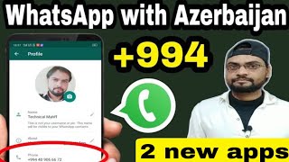 How to make WhatsApp fake id | WhatsApp fake id kaise banaye | new apps for free numbers | Hindi