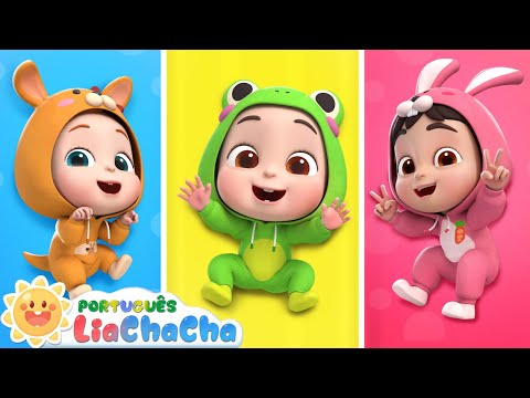 Lia e ChaCha Brincam com Animais | Canção do Animal |  LiaChaCha em Português - Músicas Infantis