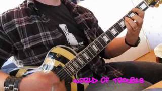 Guitar cover - Black Label Society - world of trouble