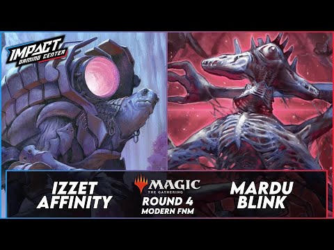 Izzet Affinity VS Mardu Blink [PAPER] | Modern FNM from IGC RD 4 | Magic: the Gathering