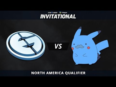 EG vs Pikachu Game 1 - SL-i Invitational: NA Qualifier Quarterfinals - @BreakyCPK @ZrRock