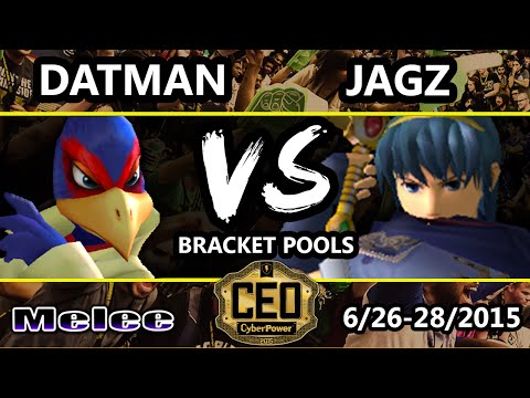 CEO 2015 - Datman (Falco) Vs. Jagz (Marth) SSBM Bracket Pools - Smash Melee