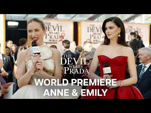 World Premiere Livestream - Anne Hathaway and Emily Blunt
