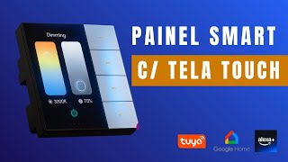 PAINEL SMART Tuya Zigbee com Tela Touch – Vale a pena na Casa Inteligente?