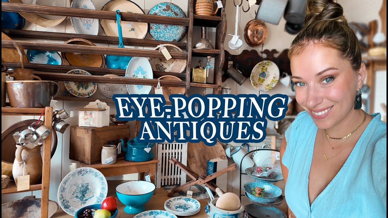 Taking You Shopping with Me to Michigan's LARGEST Antique Store! 