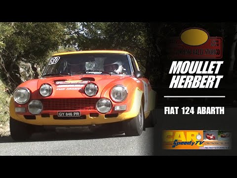 Rally di Sanremo Storico 2024 || Moullet-Herbert || Fiat 124 Abarth