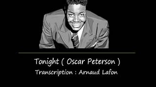 Tonight ( Oscar Peterson + sheet music piano & bass )