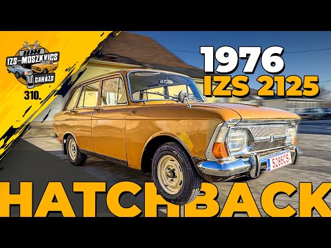 Garázs videó 310. - IZS 2125. személyautó Litvániából I. rész