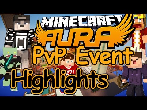 Minecraft Aura PvP-Event 14 Highlights - alle Kills und Tode - MPZ