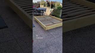 Fabrication lit effet suspendu avec led