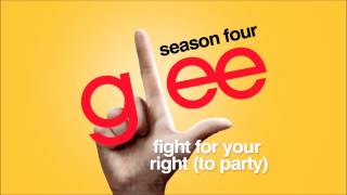 Fight For Your Right (To Party) - Glee [HD Full Studio]