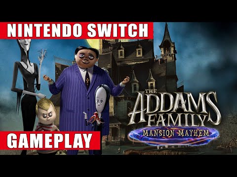The Addams Family: Mansion Mayhem Nintendo Switch Gameplay