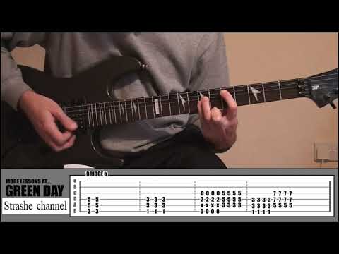 Green Day - Restless Heart Syndrome part 2 Performances & Jam Track best guitar lessons tabs