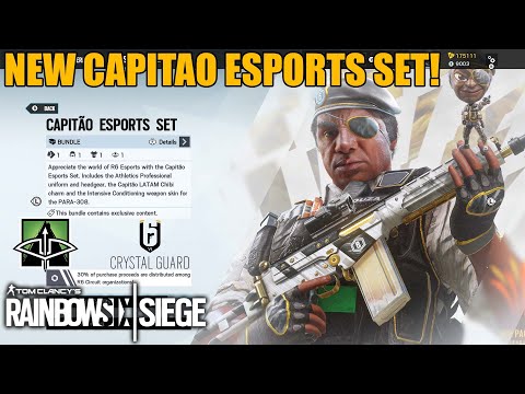 Capitao Esports Set - Rainbow Six Siege