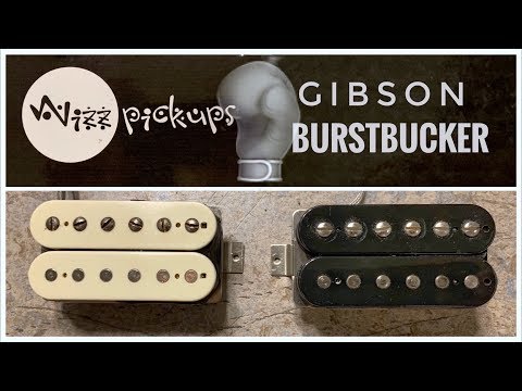 Best PAF Built Today! WIZZ Premium Clone COMPARISON with Gibson BURSTBUCKER!