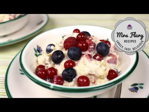 Schweizer Birchermüesli | Original Swiss Birchermuesli | gesund und lecker