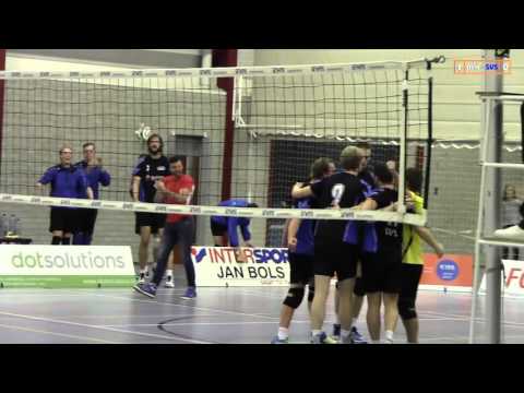 Volleybal Nationale Beker 2e Ronde: De Witte Olhaco H1 - SVS H1 [24-10-2015]