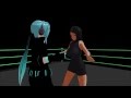 Mixed Wrestling Bearhug MMD