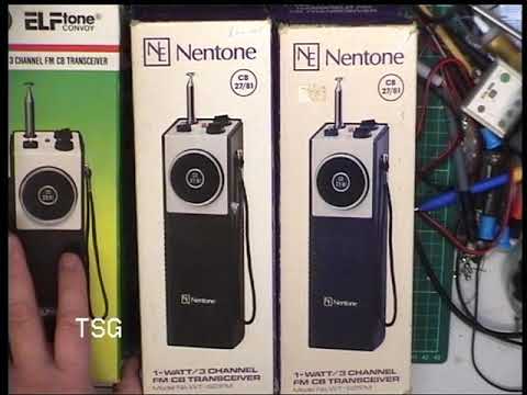 Nentone WT621FM UK CB27/81 CB radio (handheld 1W 3ch) - Repair & full service, field strength