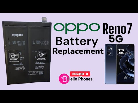 RENO 7 5G BATTERY REPLACEMENT | HOW TO CHANGE OPPO RENO 7 5G BATTERY #how #oppo #new