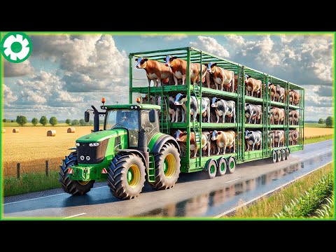 Transporting Millions of Dairy Cows This Way - The Biggest Heavy Machinery | Agricultural Technology