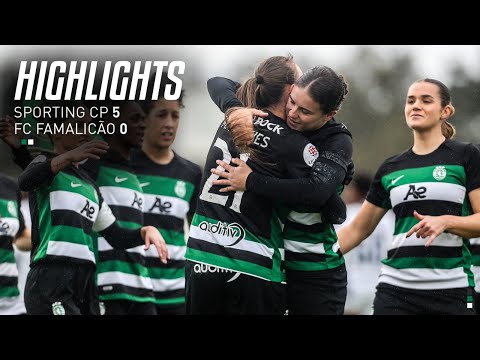 Futebol Feminino | Liga BPI: Sporting CP 5-0 FC Famalicão