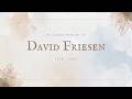 David Friesen Funeral Service | Sommerfeld Mennonite Church