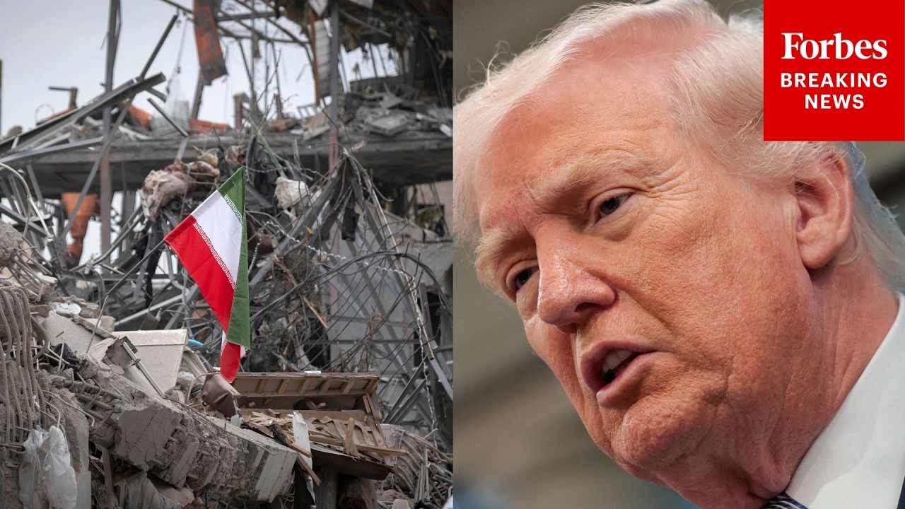 Video | BREAKING NEWS: Trump Discusses Negotiations With Iran: 'They Want Very Much To Make A Deal'