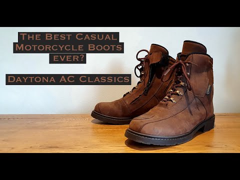 The Best Casual Motorcycle Boots Ever? | Daytona AC Classic First Look