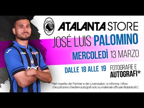 Atalanta Store: special guest José Luis Palomino