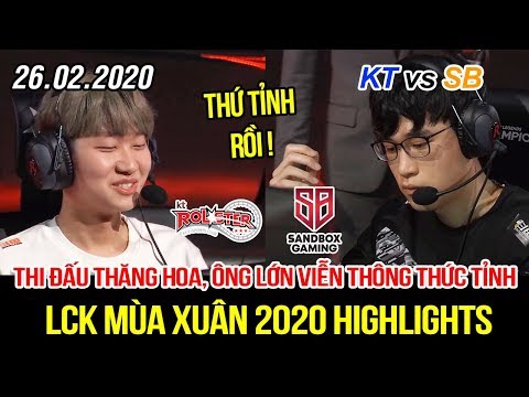 [LCK 2020] KT vs SB Game 3 Highlights | Thi đấu cực kỳ thăng hoa, ông lớn viễn thông thức tỉnh rồi
