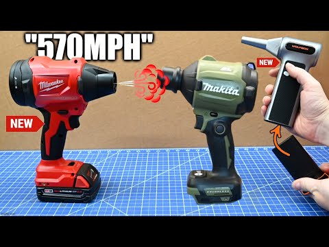 Milwaukee Goes After Turbo Dusters v Makita, New Mag-Swap Wolfbox