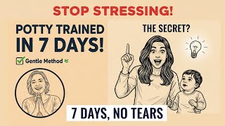 How to Potty Train in 7 Days The Gentle No Tears Method That Works